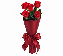 Букет 5 Красных роз Эдлесс Лав в Воробьево