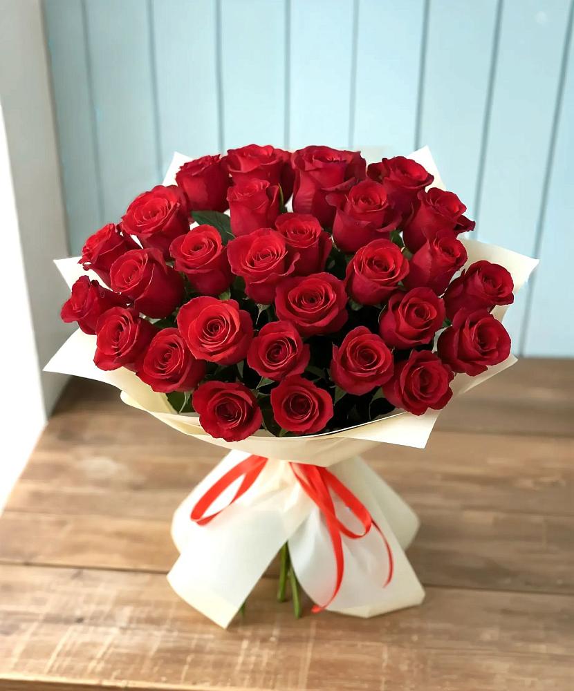Букет 29 Красных роз в Воробьево