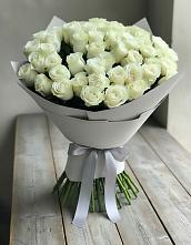 Букет 35 Белых роз в Воробьево