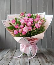 Букет Розовый кустик #REPLACE_PRED# Воробьево
