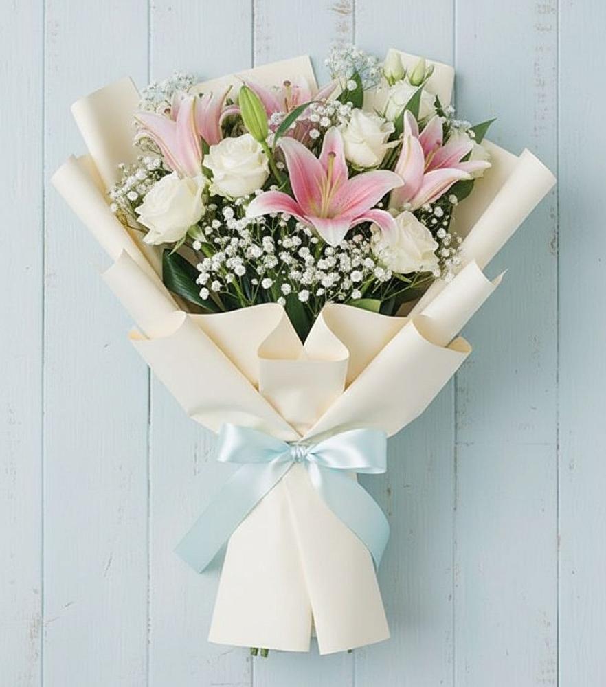 Букет цветов из: Лилии в Воробьево