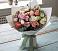 Букет цветов из: Розы, Лизиантусы и Гвоздики в Воробьево
