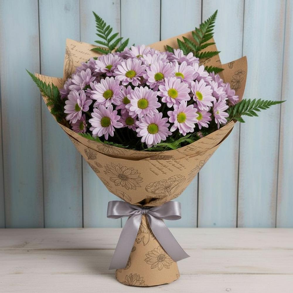Букет цветов из: Хризантемы в Воробьево