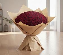 Букет 101 Красная роза в Воробьево