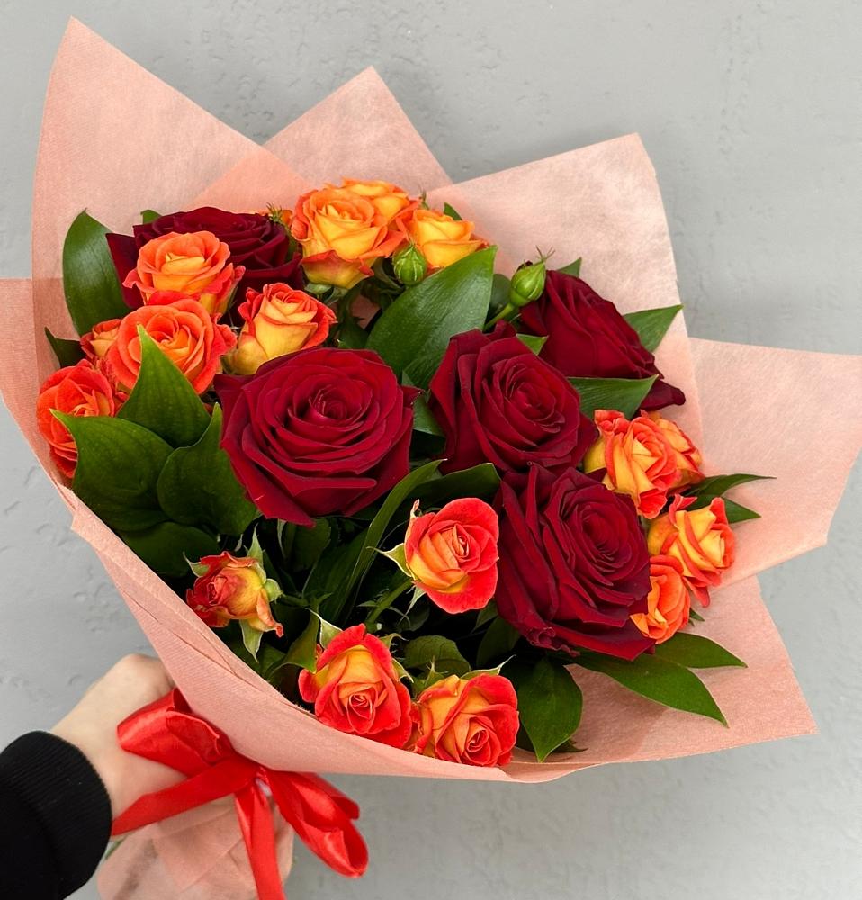 Букет Любовь и восторг в Воробьево