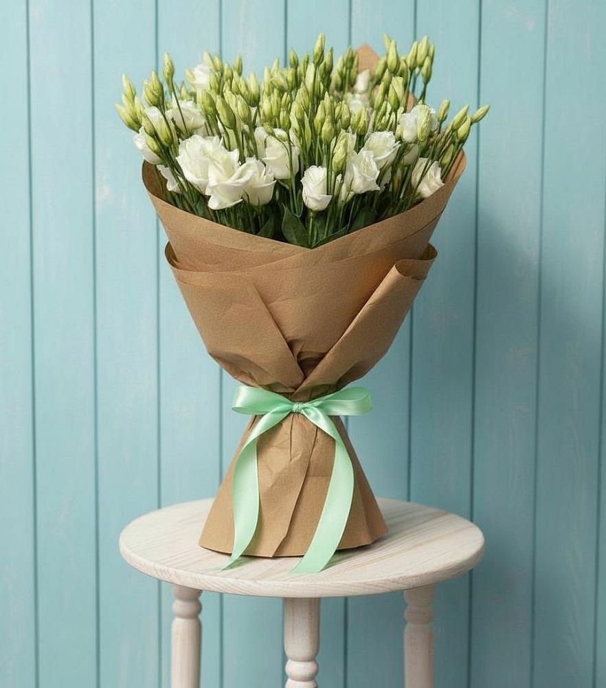 Букет цветов из: Лизиантусы в Воробьево