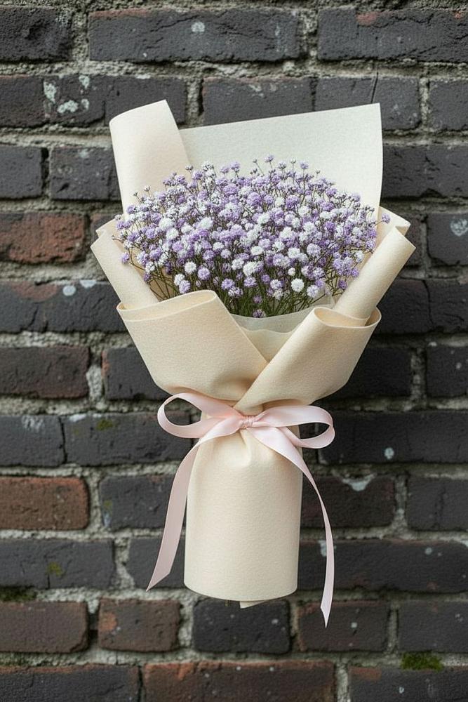 Букет цветов из: Гипсофила в Воробьево