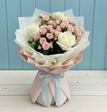 Букет цветов из:  Розы в Воробьево