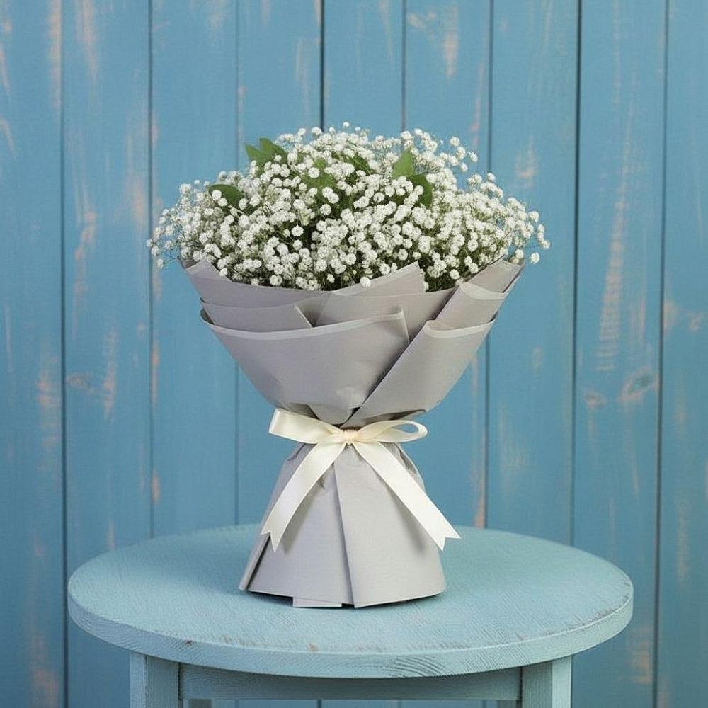 Букет цветов из: Гипсофила в Воробьево