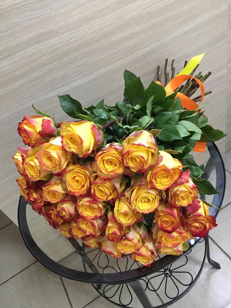 Букет Желтые розы в Воробьево