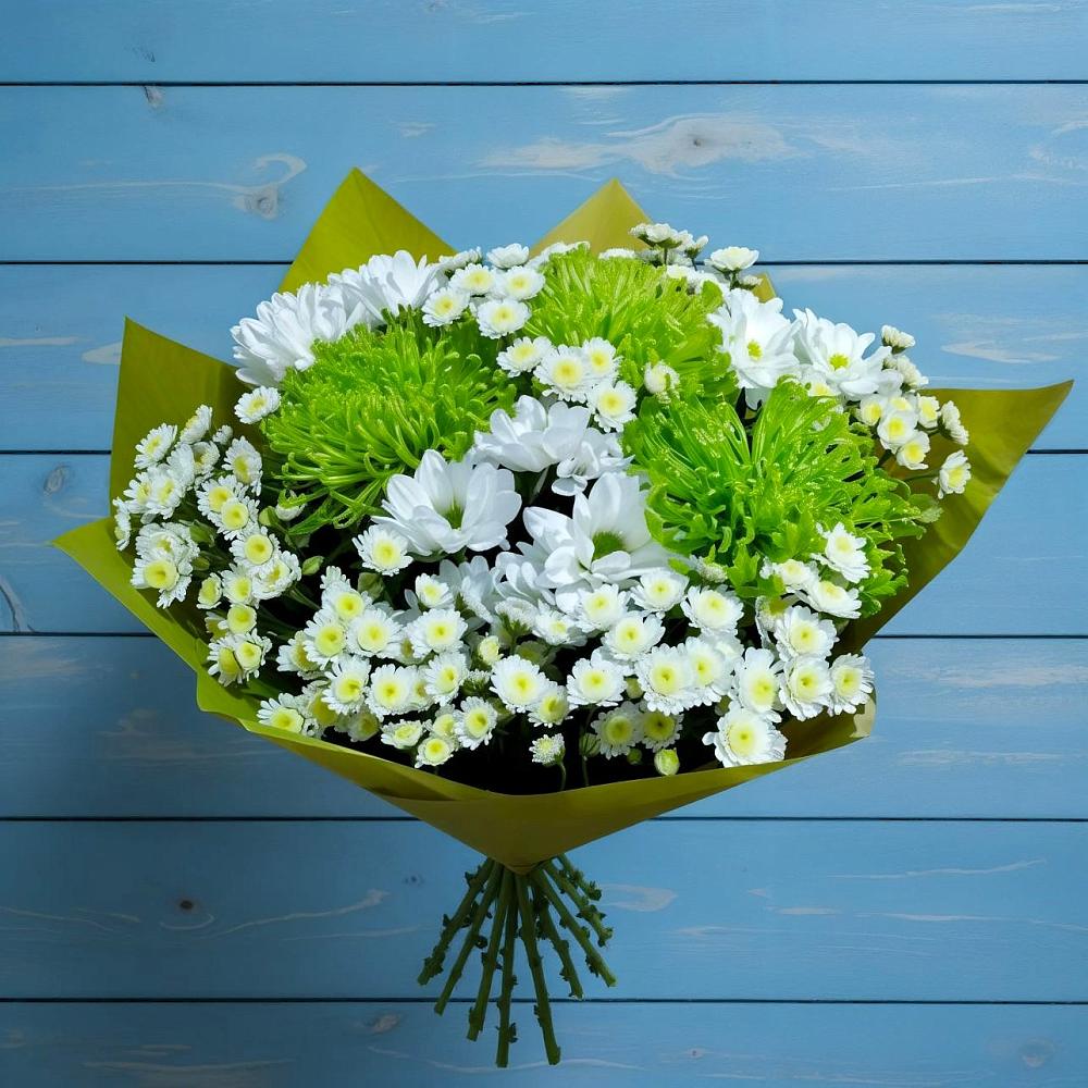 Букет цветов из: Хризантемы в Воробьево