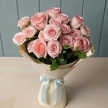 Букет Розовый шарм в Воробьево