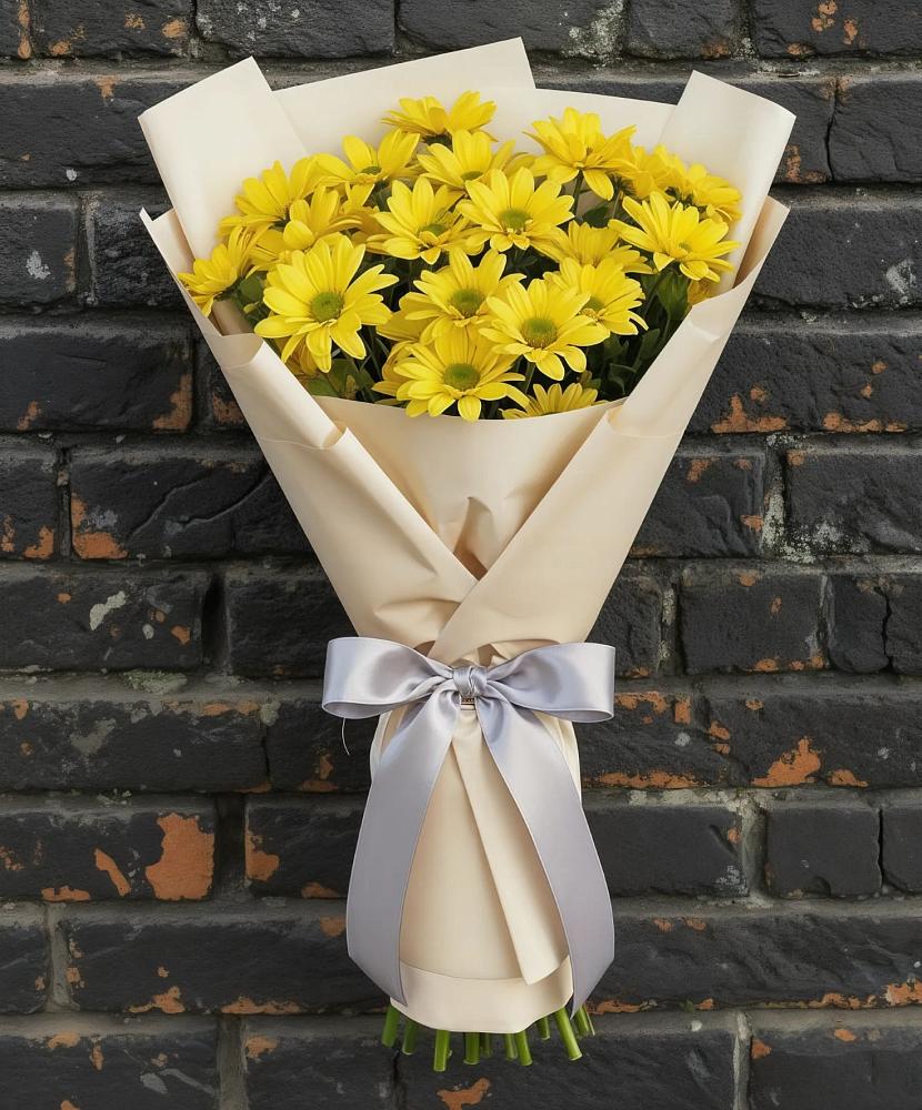 Букет цветов из: Хризантемы в Воробьево