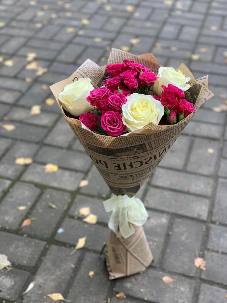 Букет цветов из: Розы в Воробьево