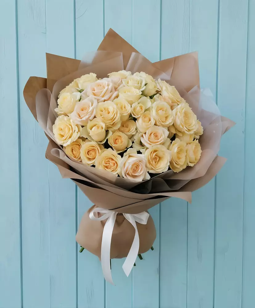 Букет Кремовое облако в Воробьево